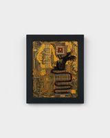 Devil with a tail by Alexis Hunter contemporary artwork painting
