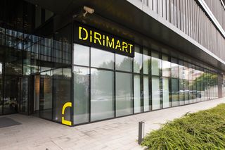 Dirimart contemporary art gallery in Dirimart Dolapdere Istanbul Turkiye