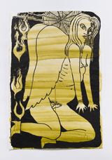 Untitled no. 6 by Elizabeth Malaska contemporary artwork painting works on paper