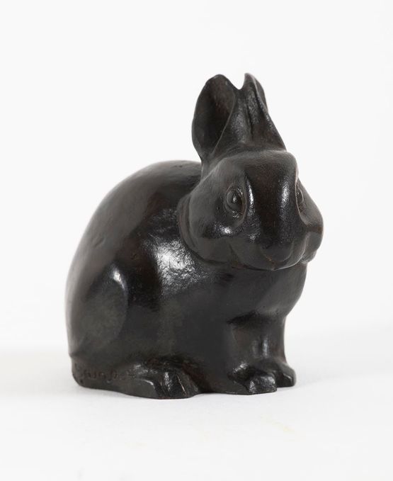 Lapin modele 5 by Edouard Marcel Sandoz contemporary artwork Sculpture