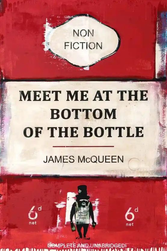 Meet Me at the Bottom of the Bottle by James Mcqueen contemporary artwork Print