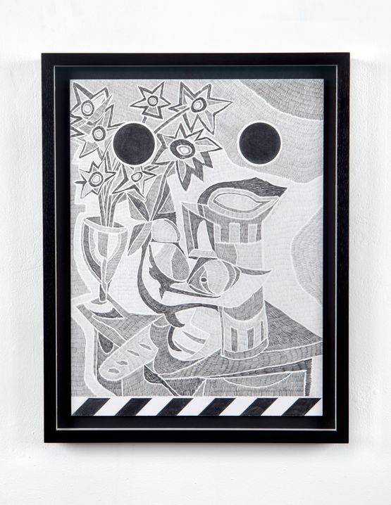Still Life After Picasso by Laith Mcgregor contemporary artwork Works on Paper