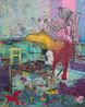 Studio pollock by Markus Oehlen contemporary artwork Painting
