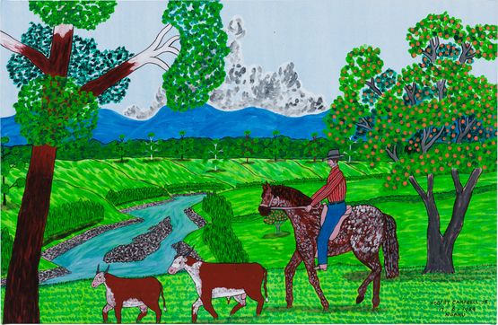 Untitled 17.6.1989 by Robert Campbell Jnr contemporary artwork Painting