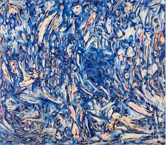 Electric Sleep by Marie De Villepin contemporary artwork Painting