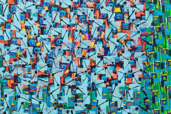 Longing 2023 - 4, 2023 by Kim Yun Shin, Acrylic on canvas, 80 x