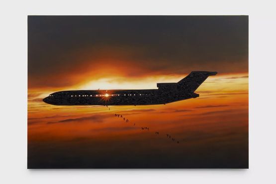 I Heard I Was In Town by Friedrich Kunath contemporary artwork Painting