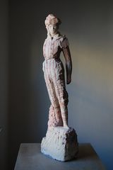 Rake in Mourning by Linda Marrinon contemporary artwork sculpture
