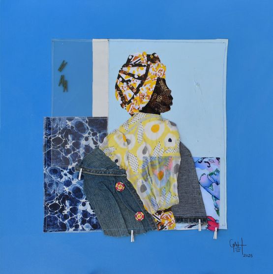 Perfectly Free by Michael Gah contemporary artwork Mixed Media