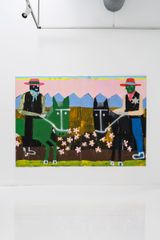 Rode Into Paradise by Gabrielle Graessle contemporary artwork painting