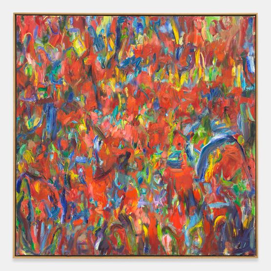 Red by Sabine Moritz contemporary artwork Painting