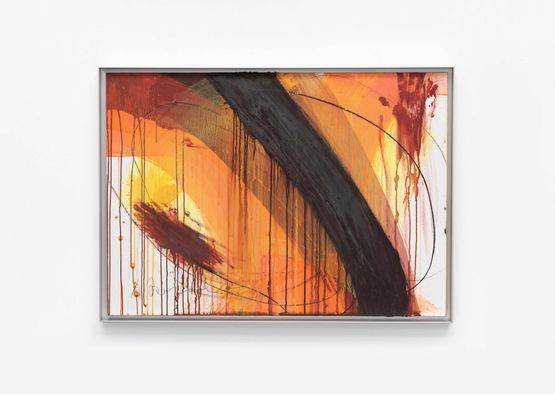 Untitled by Arnulf Rainer contemporary artwork Painting