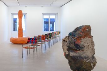 Contemporary art exhibition Franz West Franz West at Gagosian rue de Ponthieu Paris France