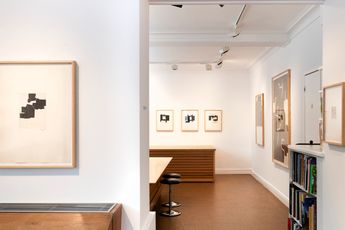 Contemporary art exhibition Eduardo Chillida Estampes choisies at Galerie Lelong 13 Rue de Teheran Paris France