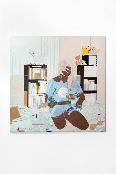 Ymane Chabi-Garas Paintings of Solitude at kamel mennour