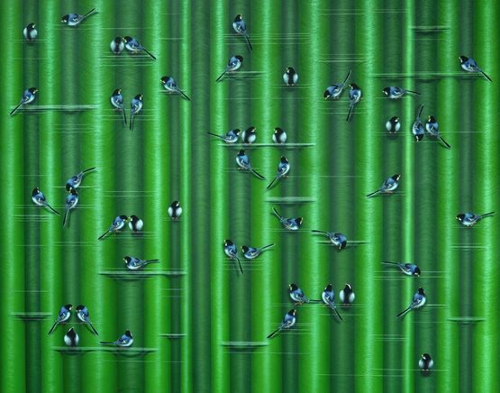 Plan B g by Haiyun Jung contemporary artwork Painting