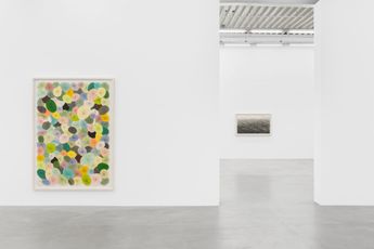 Contemporary art exhibition Minjung Kim The Pulse of Ink Paper and Fire at Almine Rech Brussels Belgium