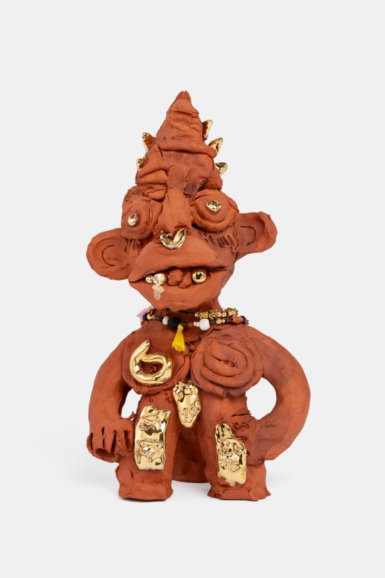 Terracotta Figure 26 by Ramesh Mario Nithiyendran contemporary artwork Sculpture