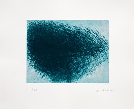 Schwarm by Arnulf Rainer contemporary artwork Print