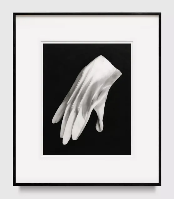 Study of White Glove for Leon by Robert Longo contemporary artwork Works on Paper