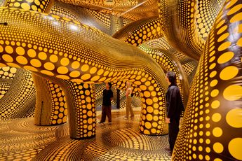 Contemporary art exhibition Yayoi Kusama Yayoi Kusama at National Gallery of Victoria  NGV Melbourne Australia