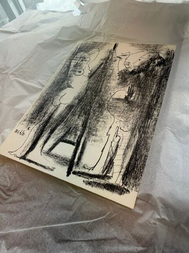 Le Peintre et son Modele, 1964 by Pablo Picasso, Original