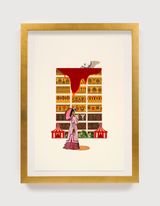 the magician by Suchitra Mattai contemporary artwork painting works on paper