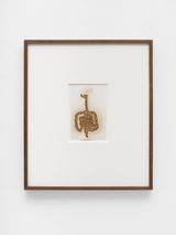Untitled Henna drawing 5 by Mona Hatoum contemporary artwork painting works on paper