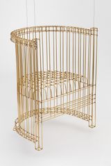 Chair for levitation by Marley Dawson contemporary artwork sculpture