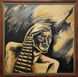 Gedung Bikin Pusing belum pasti by Semsar Siahaan contemporary artwork painting