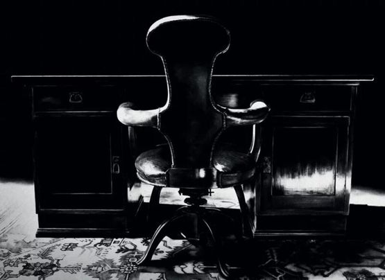 Freuds Desk and Chair Study Room by Robert Longo contemporary artwork Print