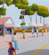 Confusion by Michael Muir contemporary artwork painting