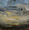 Sharp Yellow Over the Weald by Louise Balaam contemporary artwork Painting