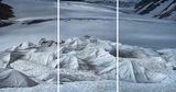 Rhonegletscher III Triptych by Thomas Wrede contemporary artwork painting