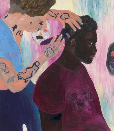 Florian Krewers Raw New World at Michael Werner