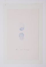 Untitled by Gotthard Graubner contemporary artwork drawing