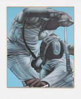 Fencing by Alic Brock contemporary artwork painting