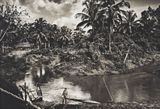 Mentaway Islands Village Chief Coming From the River by Don Mccullin contemporary artwork photography