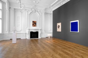 Contemporary art exhibition Yves Klein Gunther Uecker Material States Yves Klein and Gunther Uecker at Levy Gorvy Dayan London United Kingdom