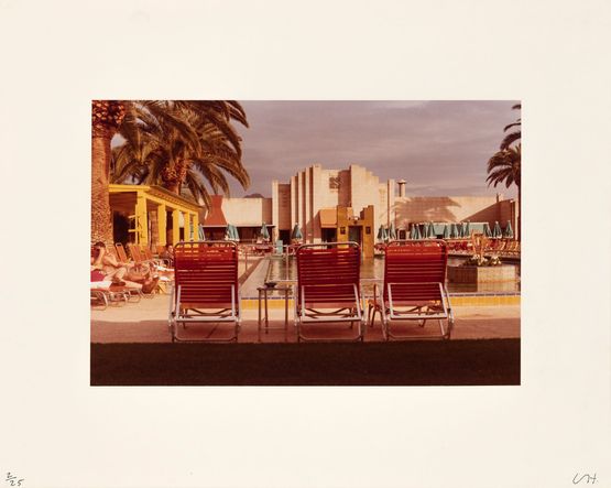 Untitled poolside by David Hockney contemporary artwork Photography