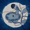 Enso-flowers peony -Japan Blue-1 by Kohei Kyomori contemporary artwork Print