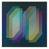Color Aditivo Serie Darien by Carlos Cruz-Diez contemporary artwork print