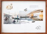 People of Clay Brahmaputra the Only Male River by Akshay Mahajan contemporary artwork mixed media print textile works on paper