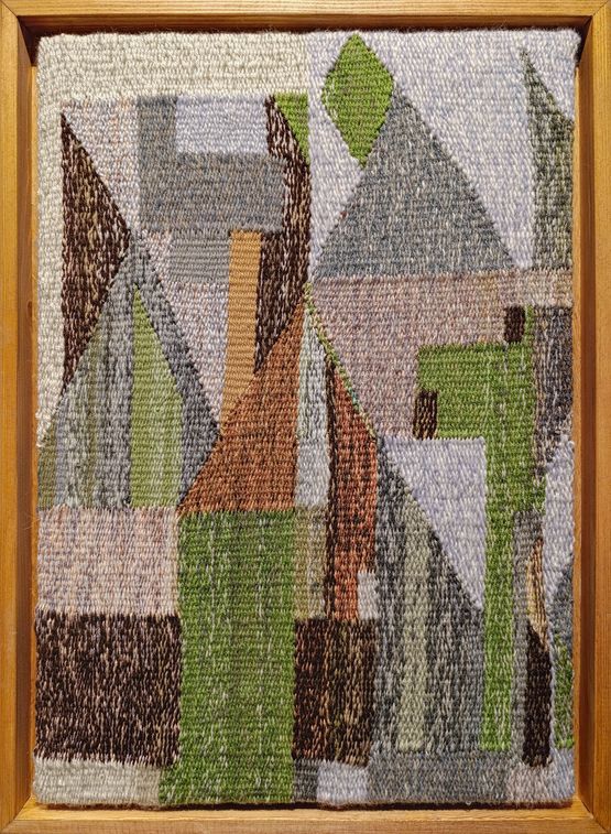 From Within the Still Moment series by Jala Aziz contemporary artwork Textile