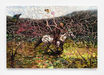 Exortacao  Ya-te-veo Bem-te-vi by Antonio Oba contemporary artwork painting