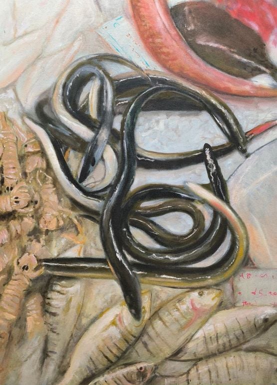 Migranti by Thomas Braida contemporary artwork Painting