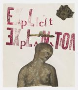 Explicit Explanation by Nancy Spero contemporary artwork works on paper