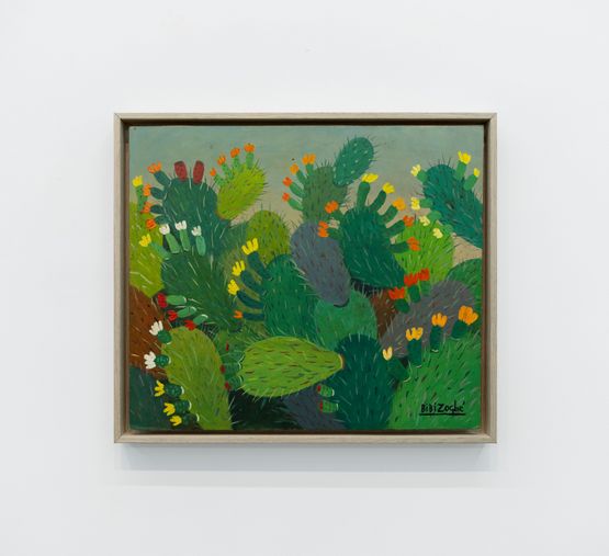 Cactus by Bibi Zogbe contemporary artwork Painting