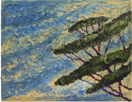 Portrait of Italy Through Its Trees XIX by Julian Schnabel contemporary artwork Design