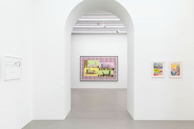 Brit Barton on Five Works at Galerie Eva Presenhuber